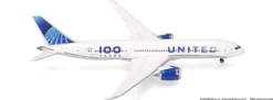 herpa 573733 Boeing 787-9 100 Years United Airlines | WINGS 1:200