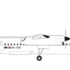 herpa 573108 Bombardier Q400 Croatia Airlines | WINGS 1:200