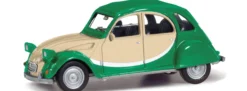 herpa 020817-007 Citroen 2CV Charleston grün beige Automodell 1:87