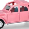 herpa 020824-008 Citroen 2 CV Faltdach offen hellrosa Automodell 1:87