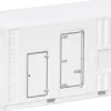 herpa 055505 Container Stromaggregate 20 ft. weiß | 2 Stück | LKW-Modell Zubehör 1:87