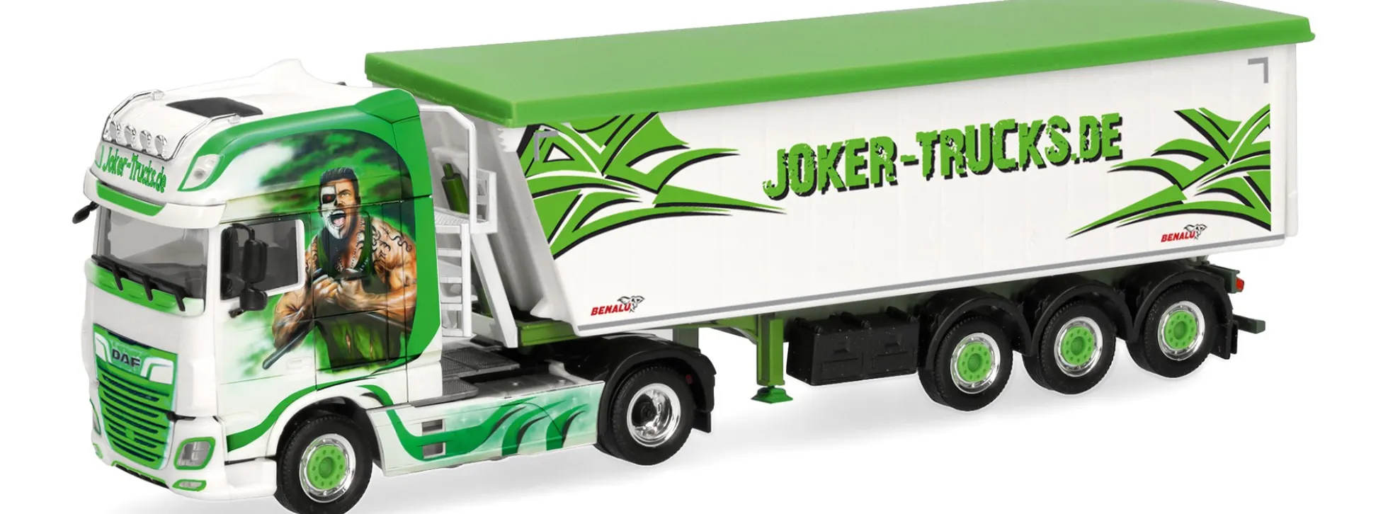 herpa 321471 DAF XF SSC Stöffelliner-Sattelzug Joker Trucks | LKW-Modell 1:87