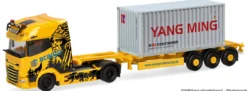herpa 321914 DAF XG+ Container-Sattelzug Acargo/YangMing | LKW-Modell 1:87