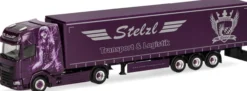herpa 959186 DAF XG+ Gardinenplanensatttelzug Stelzl Transport Sommerfest 2025 LKW-Modell 1:87