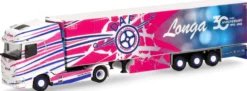 herpa 315357 DAF XG+ Kühlkoffer-Sattelzug Longa | LKW-Modell 1:87