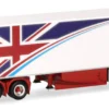herpa 319225 DAF XG+ Kühlkoffersattelzug Harrisons LKW-Modell 1:87