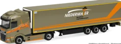 herpa 321020 DAF XG Kühlkoffer-Sattelzug Niedermaier | LKW-Modell 1:87