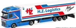 herpa 322416 DAF XG+ Kühlkoffer-Sattelzug - H.Z. Logistics | LKW-Modell 1:87