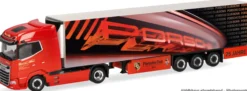 herpa 321907 DAF XG Kühlkoffer-Sattelzug Wirtz/25 Jahre Porsche Club | LKW-Modell 1:87