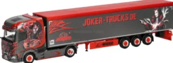 herpa 319546 DAF XG+ Schubbodensattelzug Joker Trucks Tamaras Devil | LKW-Modell 1:87