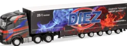herpa 319263 DAF XG+ 6x2 Volumengardinenplanensattelzug Diez LKW-Modell 1:87