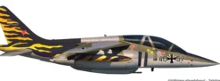 herpa 580878 Dassault Alpha Jet Luftwaffe JaboG 43 Oldenburg | WINGS 1:72