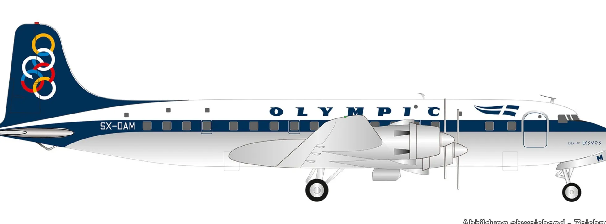 herpa 574150 Douglas DC-6 Olympic Airways | WINGS 1:200
