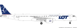 herpa 573931 Embraer E195-E2 LOT Polish Airlines | WINGS 1:200