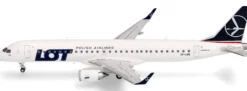 herpa 573825 Embraer E195 LOT Polish Airlines | WINGS 1:200
