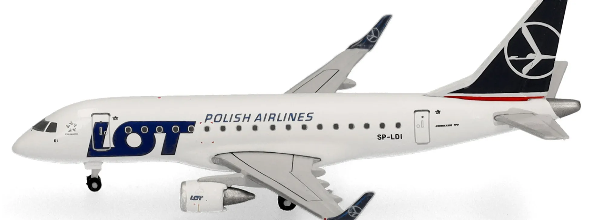 herpa 536318-001 Embraer E170 LOT Polish Airlines | WINGS 1:500