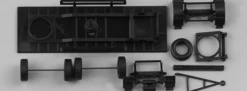 herpa 081061 Fahrgestell Hänger 2a Festaufbau 7,45m Bausatz Zubehör 1:87
