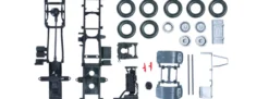 herpa 083676 Fahrgestell MAN TGS Euro 6, 2-achs Einzelteile 1:87
