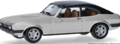 herpa 430807-003 Ford Capri Vinyldach stratossilber | Modellauto 1:87