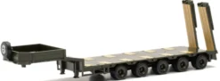 herpa 746977 Goldhofer Semitieflader 5-Achsig | Militärmodell 1:87