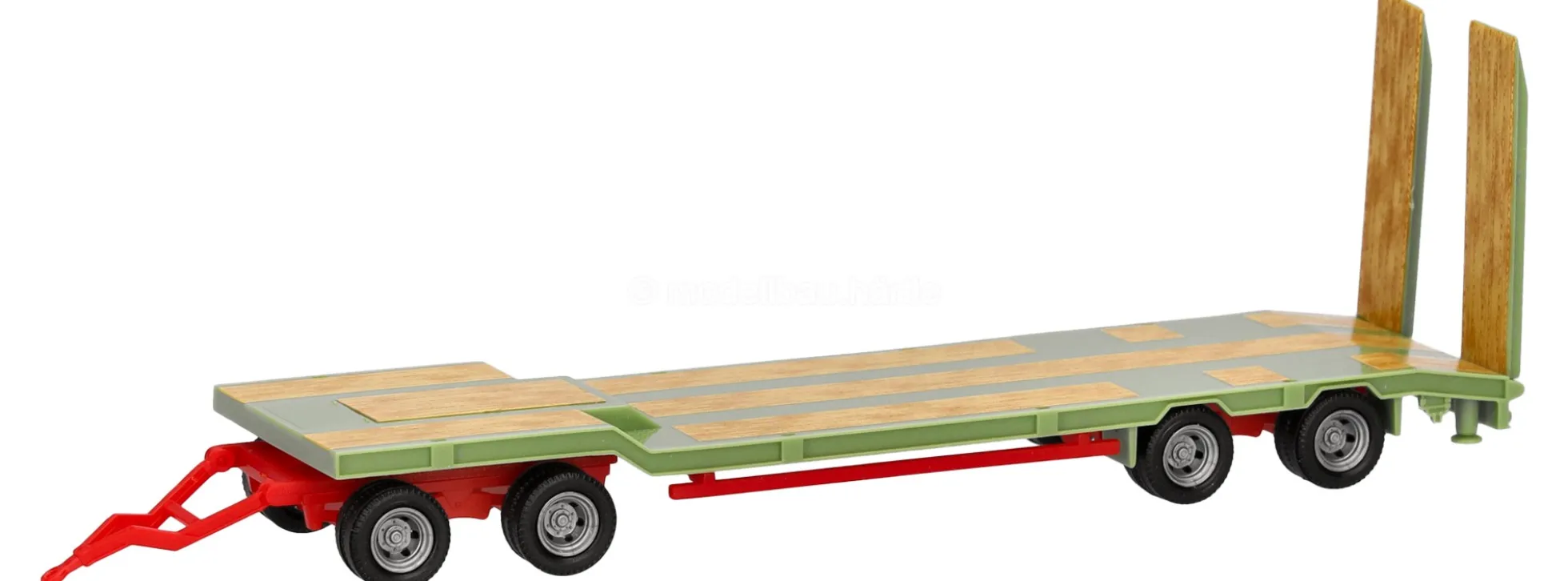 herpa 076142-010 Goldhofer TU4 - lindgrün | Anhänger-Modell 1:87