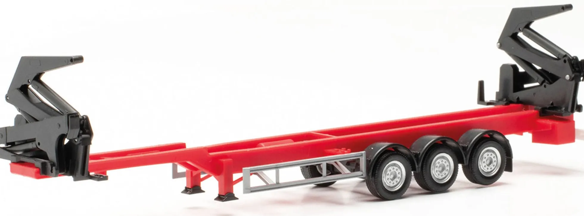 herpa 076982-002 Hammar Containerseitenlader Auflieger rot Aufliegermodell 1:87