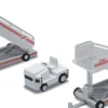 herpa 573122 Historische Fluggasttreppen TWA mit Schlepper | WINGS 1:200