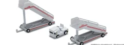 herpa 573122 Historische Fluggasttreppen TWA mit Schlepper | WINGS 1:200