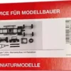 herpa 080835 Hänger Fahrgestell für Wechselaufbau mit Radsätzen | 7,45m | 2 Stück | 1:87