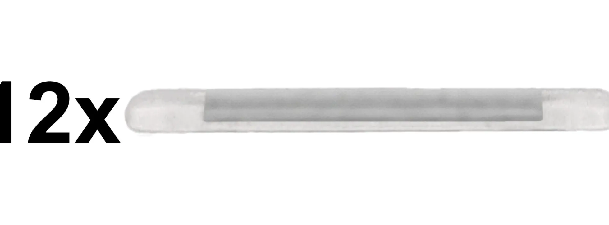 herpa 054768 Hänsch DBS 5000 für PKW transparent | 12 Stück | Modellauto Zubehör 1:87