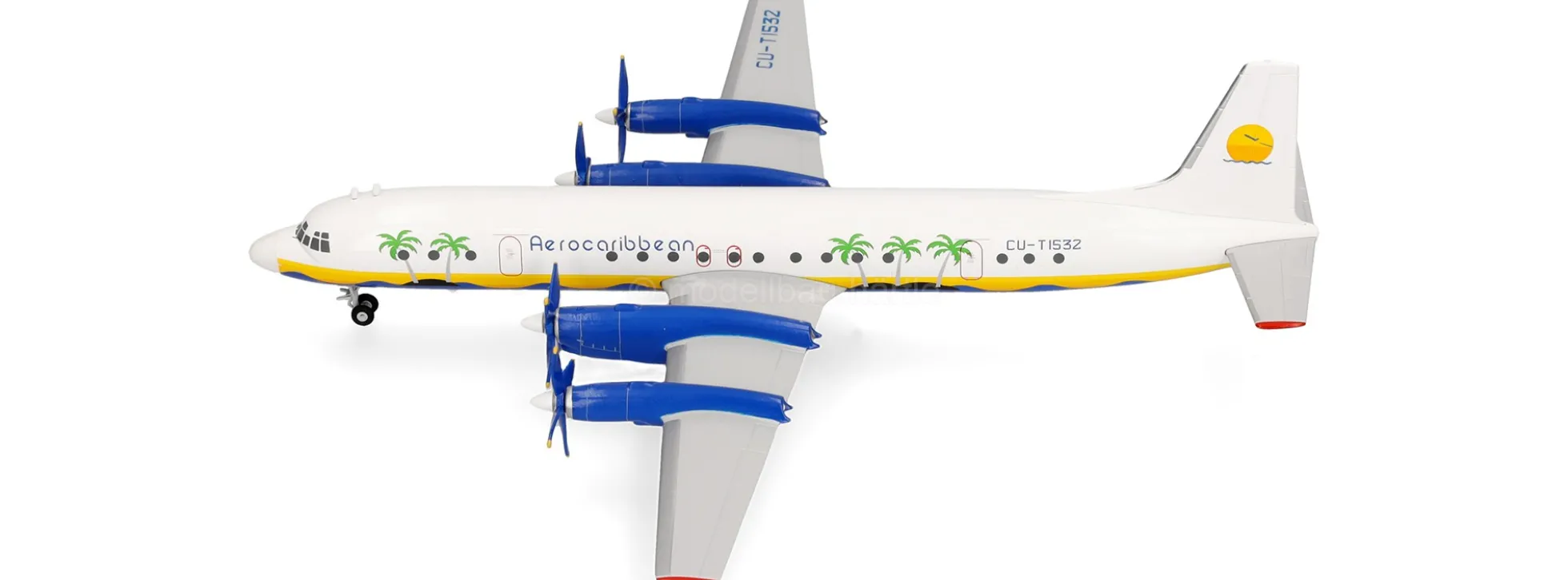 herpa 573719 Ilyushin IL-18 Aero Caribbean | WINGS 1:200