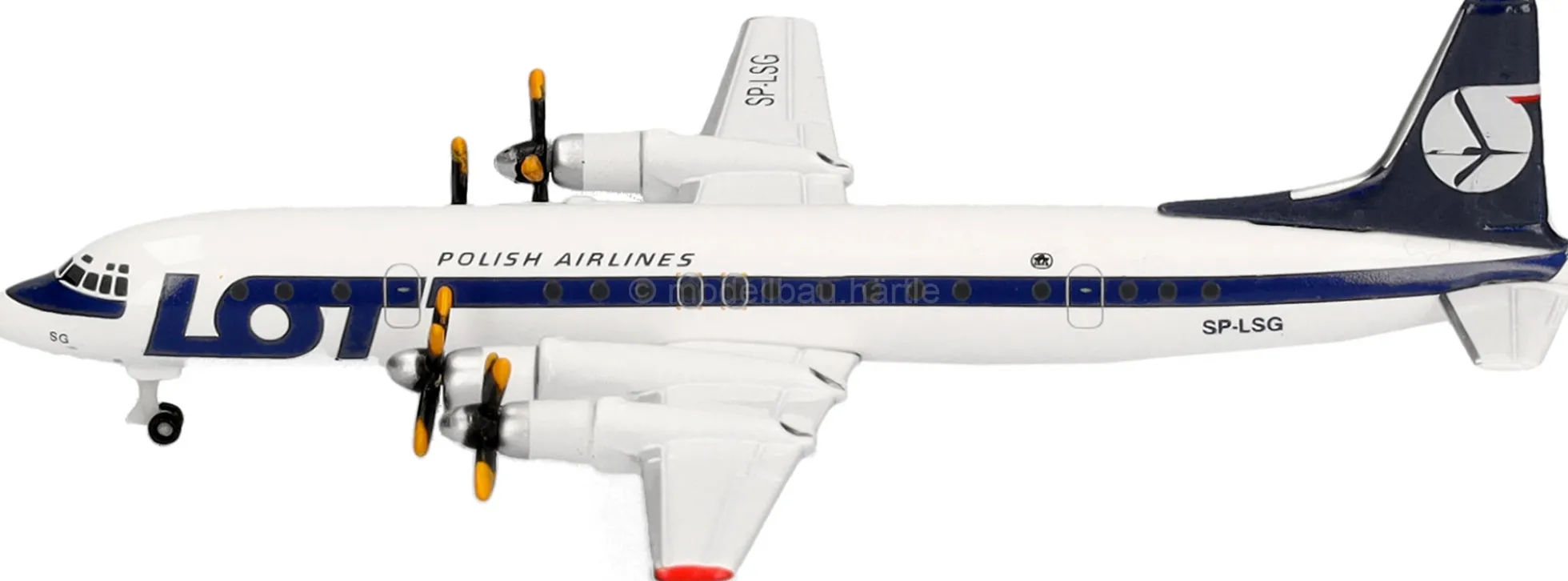 herpa 538794 Ilyushin IL-18 LOT Polish Airlines | WINGS 1:500