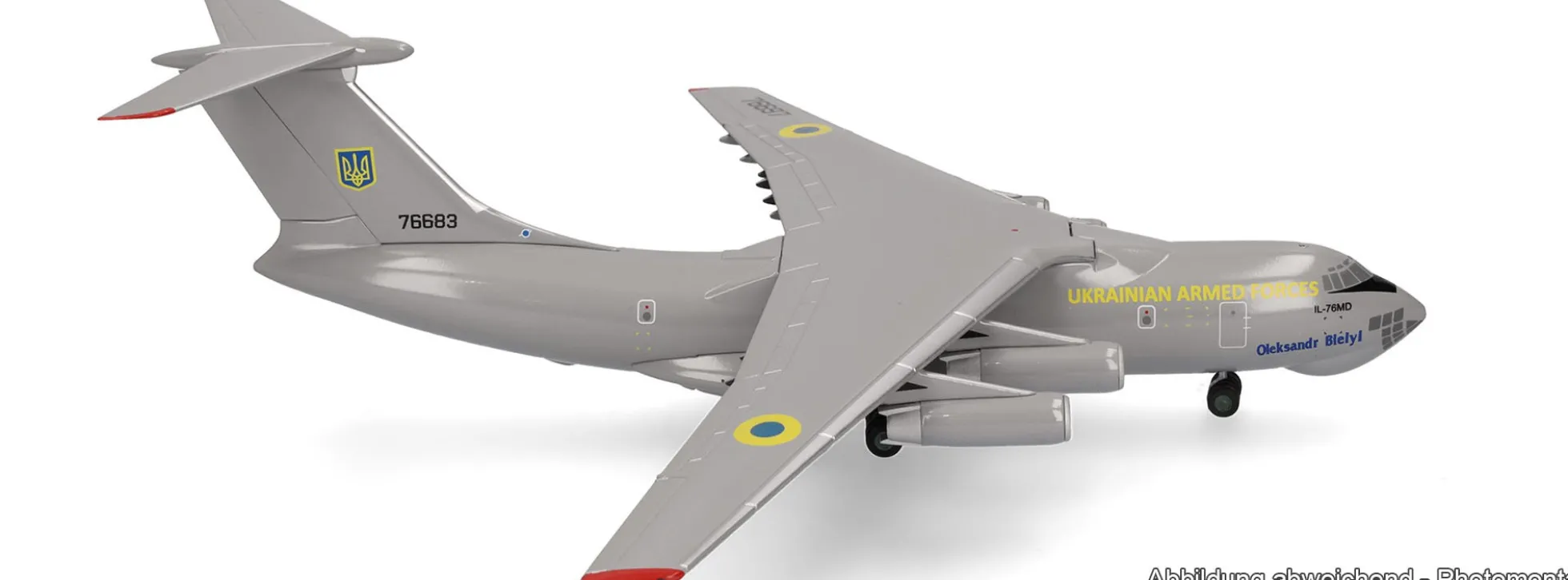 herpa 573610 Ilyushin IL-76 Ukrainian Air Force | WINGS 1:200