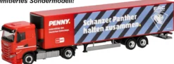 herpa 962056 Iveco S-Way Kühlkoffersattelzug PENNY DEL ERC Ingolstadt LKW-Modell 1:87