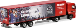 herpa 962124 Iveco S-Way Kühlkoffersattelzug PENNY DEL Straubing Tigers LKW-Modell 1:87