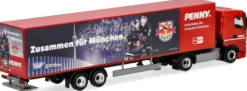 herpa 962094 Iveco S-Way Kühlkoffersattelzug PENNY DEL EHC Red Bull München LKW-Modell 1:87
