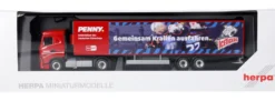 herpa 962100 Iveco S-Way Kühlkoffersattelzug PENNY DEL Nürnberger Ice Tigers LKW-Modell 1:87