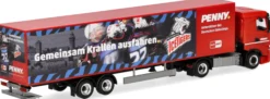 herpa 962100 Iveco S-Way Kühlkoffersattelzug PENNY DEL Nürnberger Ice Tigers LKW-Modell 1:87