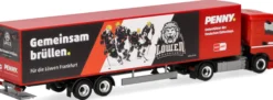 herpa 962049 Iveco S-Way Kühlkoffersattelzug PENNY DEL Löwen Frankfurt LKW-Modell 1:87