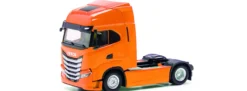 herpa 313445-003 Iveco S-Way Solozugmaschine 2achsig tieforange LKW-Modell 1:87