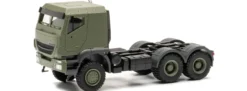 herpa 746892 Iveco Trakker geschützt 6x6 Sattelzugmaschine Bundeswehr | Militärmodell 1:87