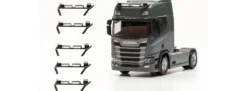 herpa 054263 Lampenbügel schwarz mit Signallichtern | Zubehör Modell-LKW 1:87