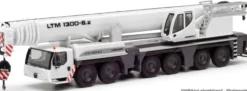 herpa 319560 Liebherr LTM 1300-6.2 weiß | Baumaschinenmodell 1:87