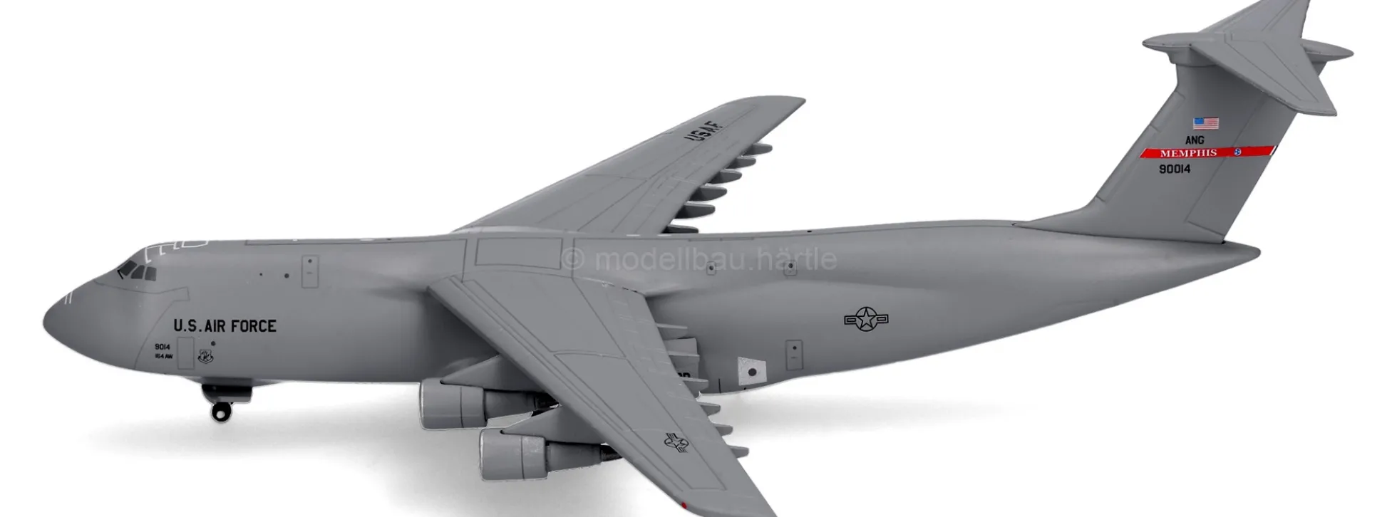 herpa 539180 Lockheed C-5A Galaxy US Air Force 155th Airlift Squadron Memphis | WINGS 1:500
