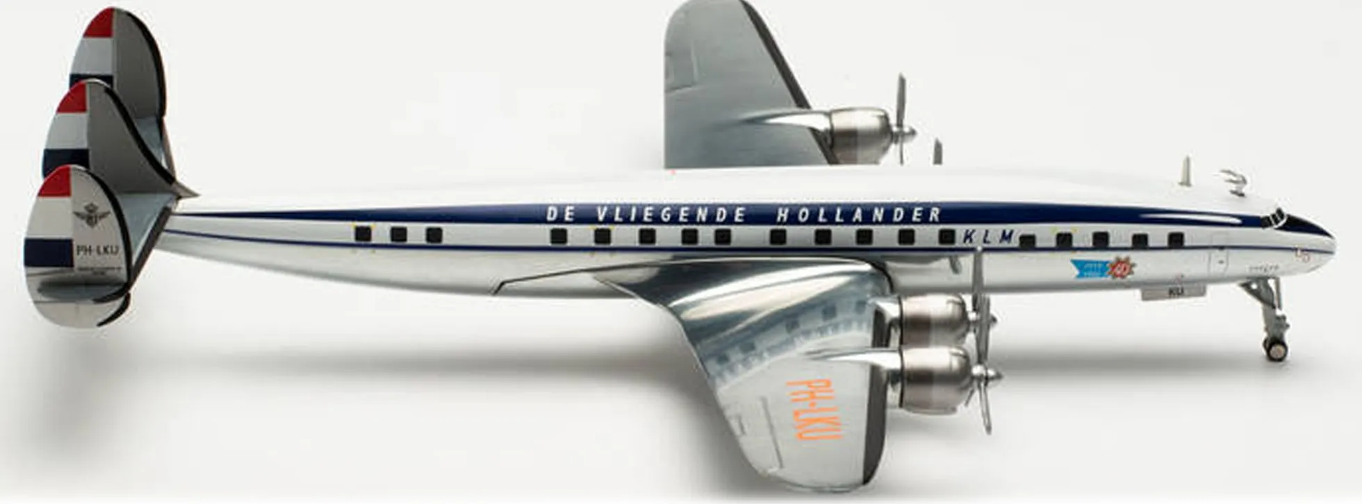 herpa 571746 Lockheed L-1049C Super Constellations KLM Flugzeugmodell 1:200