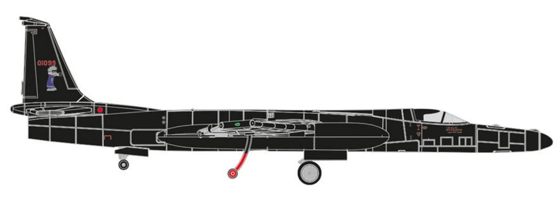 herpa 571500 Lockheed TR-1A USAF 95th RS