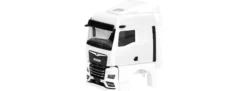 herpa 086318 MAN eTGX GM mit Windleitblechen + Spiegelkamera weiß | 2 Stück | Ersatzfahrerhaus 1:87