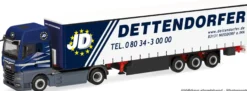 herpa 321822 MAN eTGX GX Sattelzug Dettendorfer | LKW-Modell 1:87