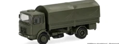 herpa 747394 MAN F8 Planen-LKW Bundeswehr | Militärmodell 1:87