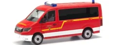 herpa 096157 MAN TGE Bus Flachdach Feuerwehr Goslar Blaulichtmodell 1:87